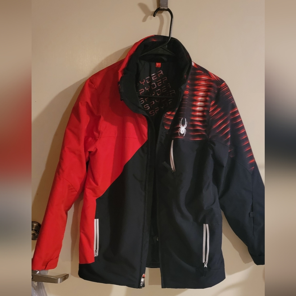 Spyder boys coat size 16